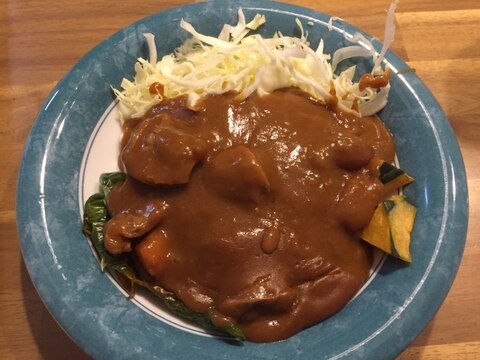 緑たっぷりカレーライス